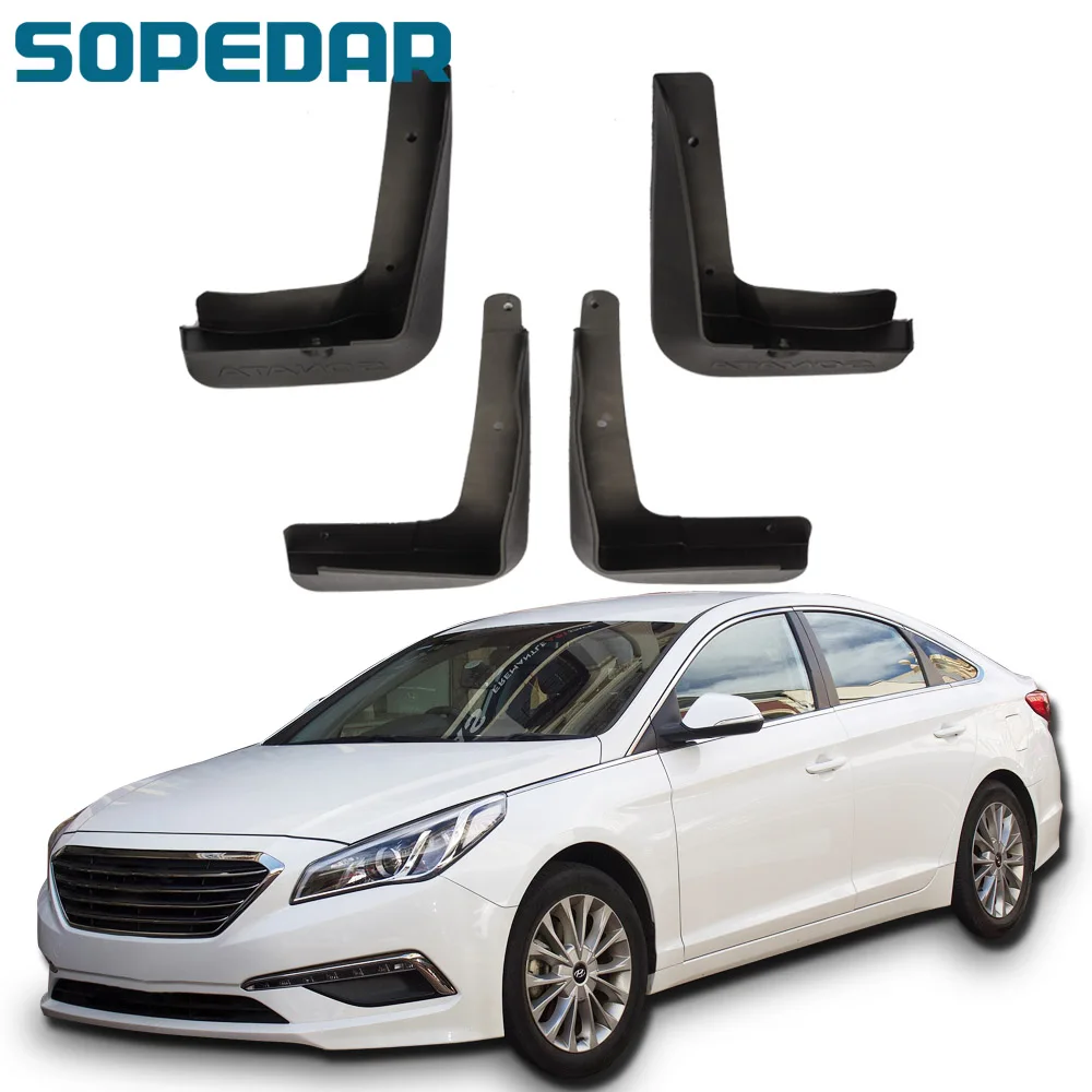 Брызговики для Hyundai Sonata 2014 2015 2016|Грязезащита| |