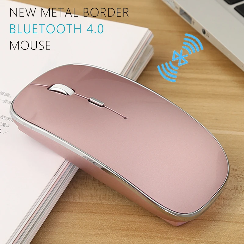 Rechargeable Bluetooth Silent Noiseless Mouse for Huawei Macbook Windows Laptop Computer Women Men Gaming Wireless | Компьютеры и офис