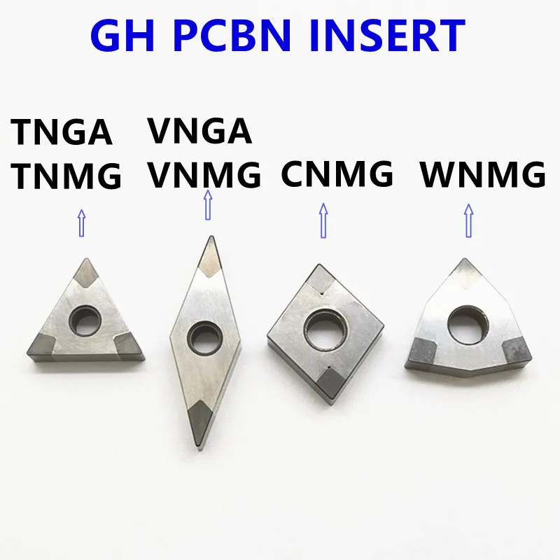 Твердая cbn вставка токарный станок с ЧПУ Токарный Инструмент WNMG VNGA1604 CNMG1204 SNGA1204 PCBN