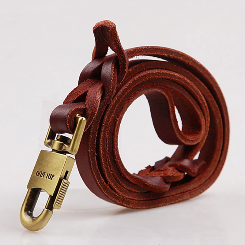 Поводок из воловьей кожи для собак маленький и Средний сверхпрочной бега