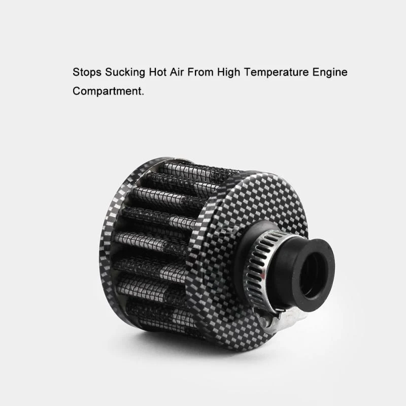 Универсальный Интерфейс мотоцикл воздушный фильтр Turbo Vent Картер Сапун воздух