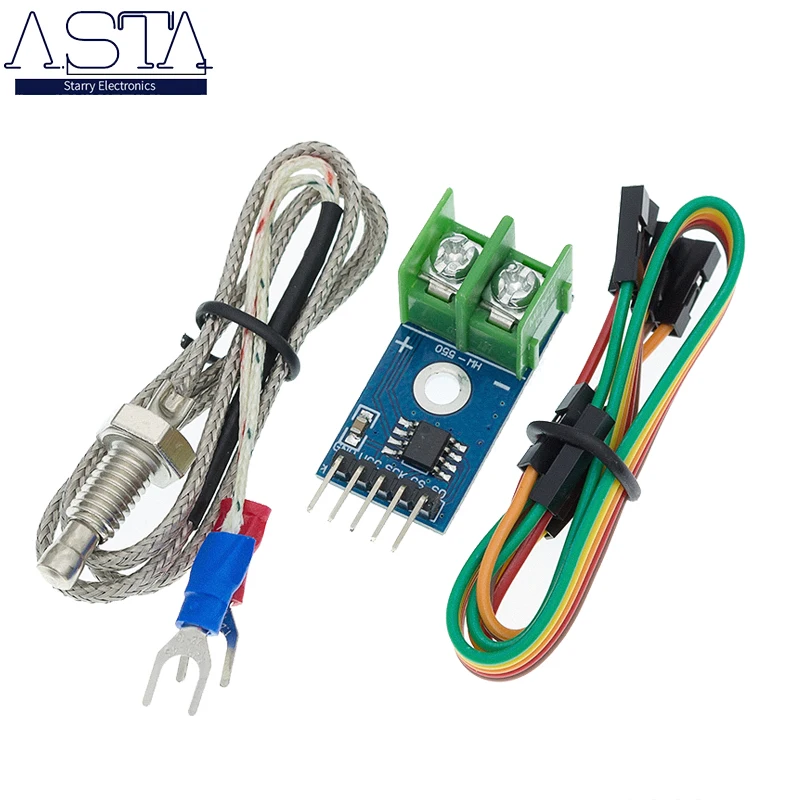 Модуль MAX6675 + термопара типа K для arduino | Электронные компоненты и принадлежности