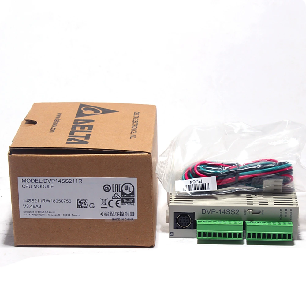 Оригинальный DVP-14 SS 2 mainframe Delta PLC программируемый контроллер DVP14SS211T/DVP14SS211R 220Vdc 1 5 Вт