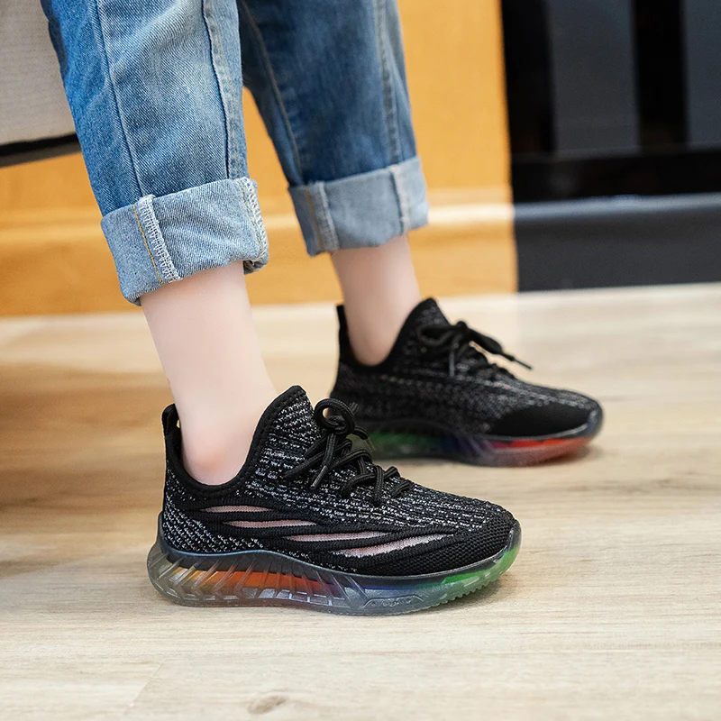 

Spring Kids Sport Shoes For Boys Girls Breathable Casual Children Sneakers Baby Child Outdoor Non-slip Soft Running Gym Trainers