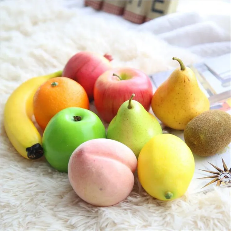 

Искусственные фрукты, груши искусственное яблоко, апельсиновое украшение, реквизит для фотографии, украшение искусственные фрукты