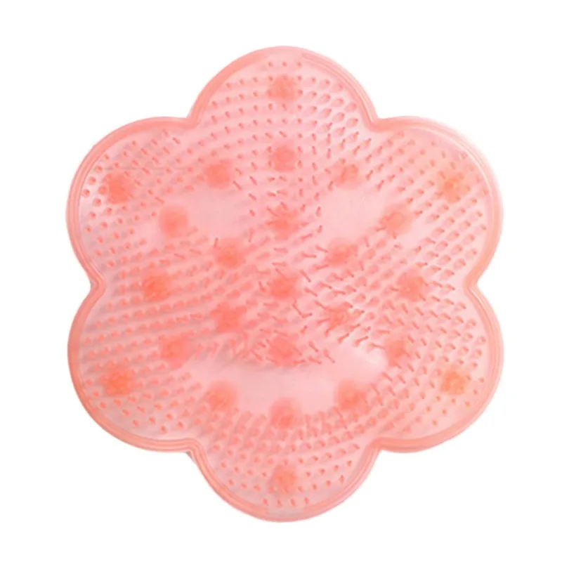 Другое Silicone Bath Shower Back Brush Massager Bath Foot Brush Dead Skin Anti Skid Pad Bath Mats - Цвет: Другое