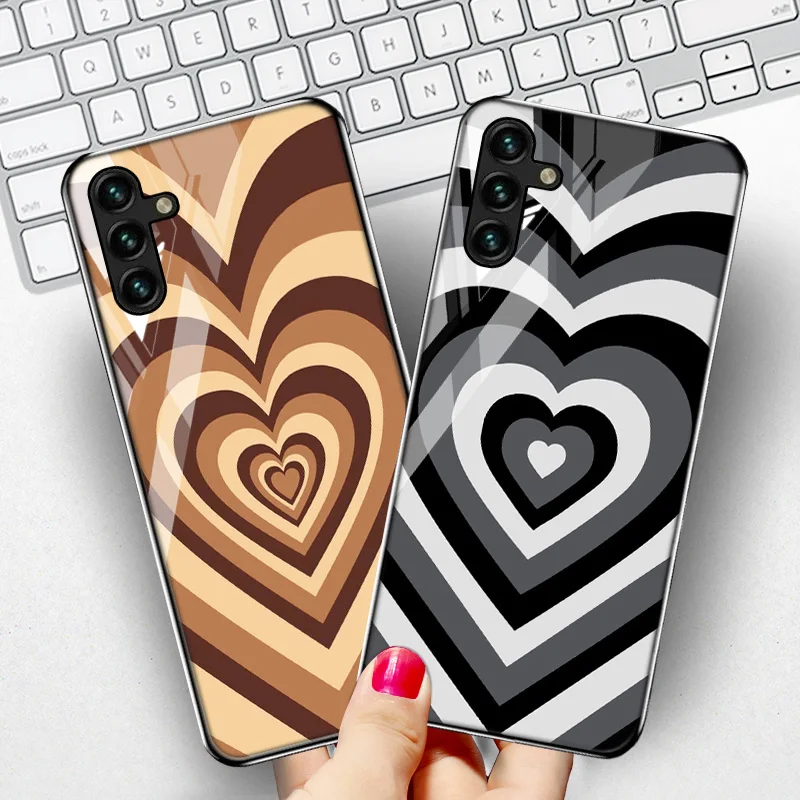 

A13 Glass Case For Samsung A12 Cases Luxury Galaxy A32 A51 A52 A10 A50 A71 A72 A22 A30 A31 A40 A42 S21 Ultra S20 FE S10 Bumpers