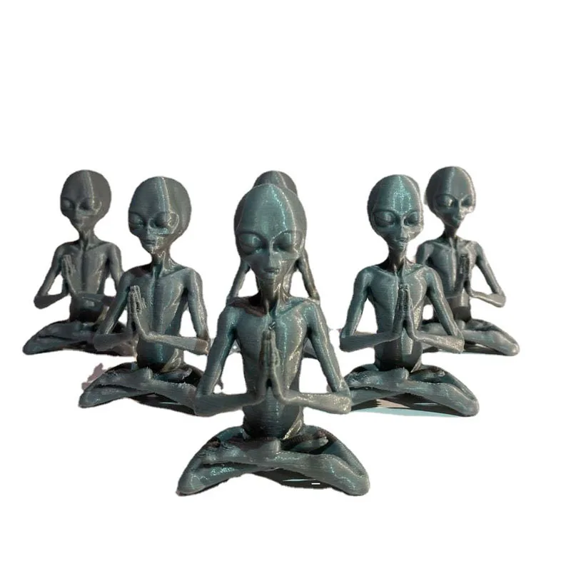 Скульптура инопланетянина для медитации домашний художественный декор