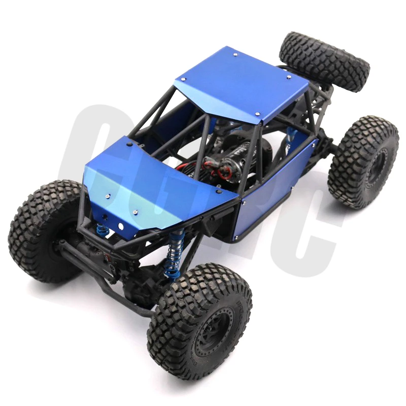 4 шт. защитный чехол из металлического сплава для 1/10 RC Гусеничный автомобиль осевой Рейф RR10 90048