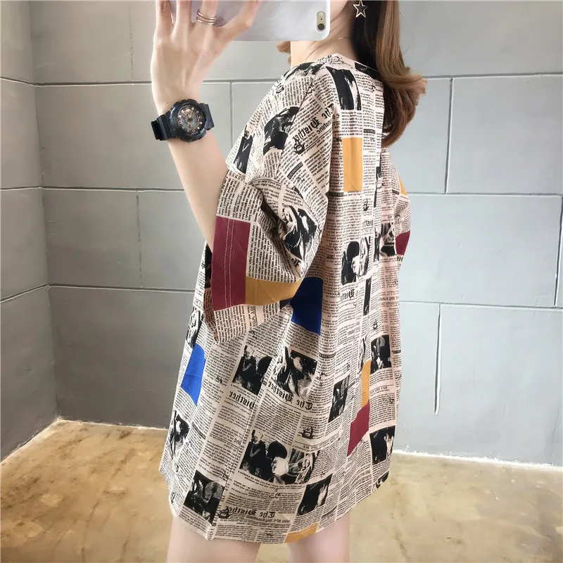 Женская футболка с буквенным принтом футболки для мам топы графическим женщин