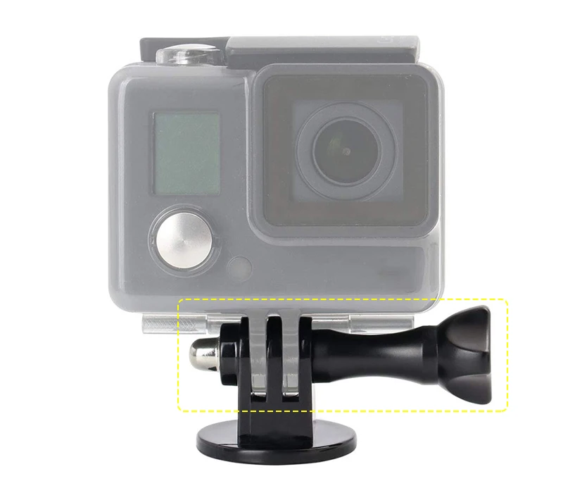 Длинный винт для крепления штатива монопод для GoPro Hero 8 7 6 5 4 Session Yi 4K Sjcam Eken Экшн-камера для Go Pro аксессуар