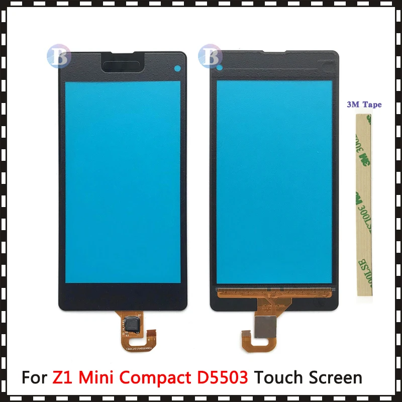 Высокое качество 4 5 &quotдля Sony Xperia Z1 Mini Compact D5503 сенсорный экран дигитайзер Передняя