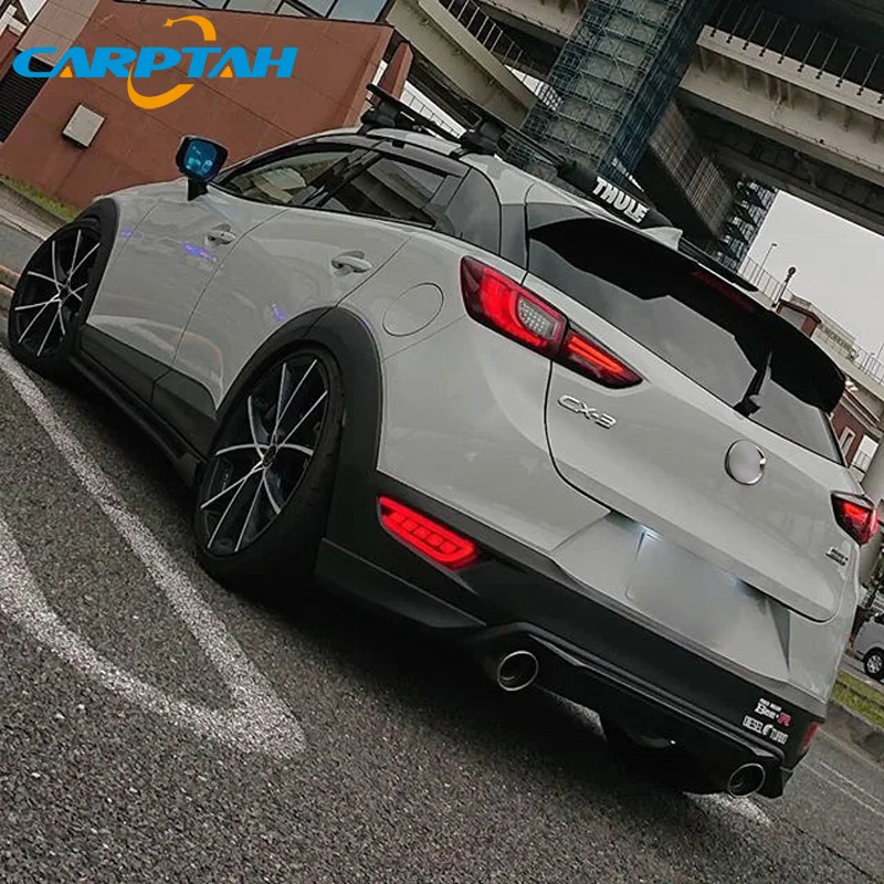 2 шт. светодиодный задний противотуманный фонарь для Mazda CX-3 CX3 2016 2017 2018 водить