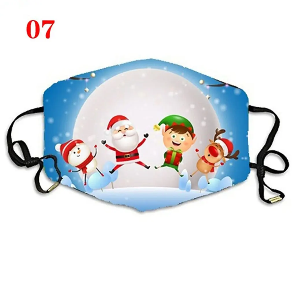 

Christmas Print Reusable Washable Print Masks