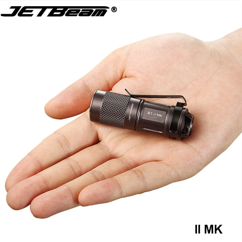 Jetbeam II MK CR123A 16340 брелок высокой мощности флэш-светильник Cree светодиодный