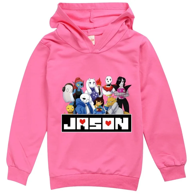 Толстовка JASON детская с капюшоном в стиле хип хоп Свитшот из хлопка принтом для
