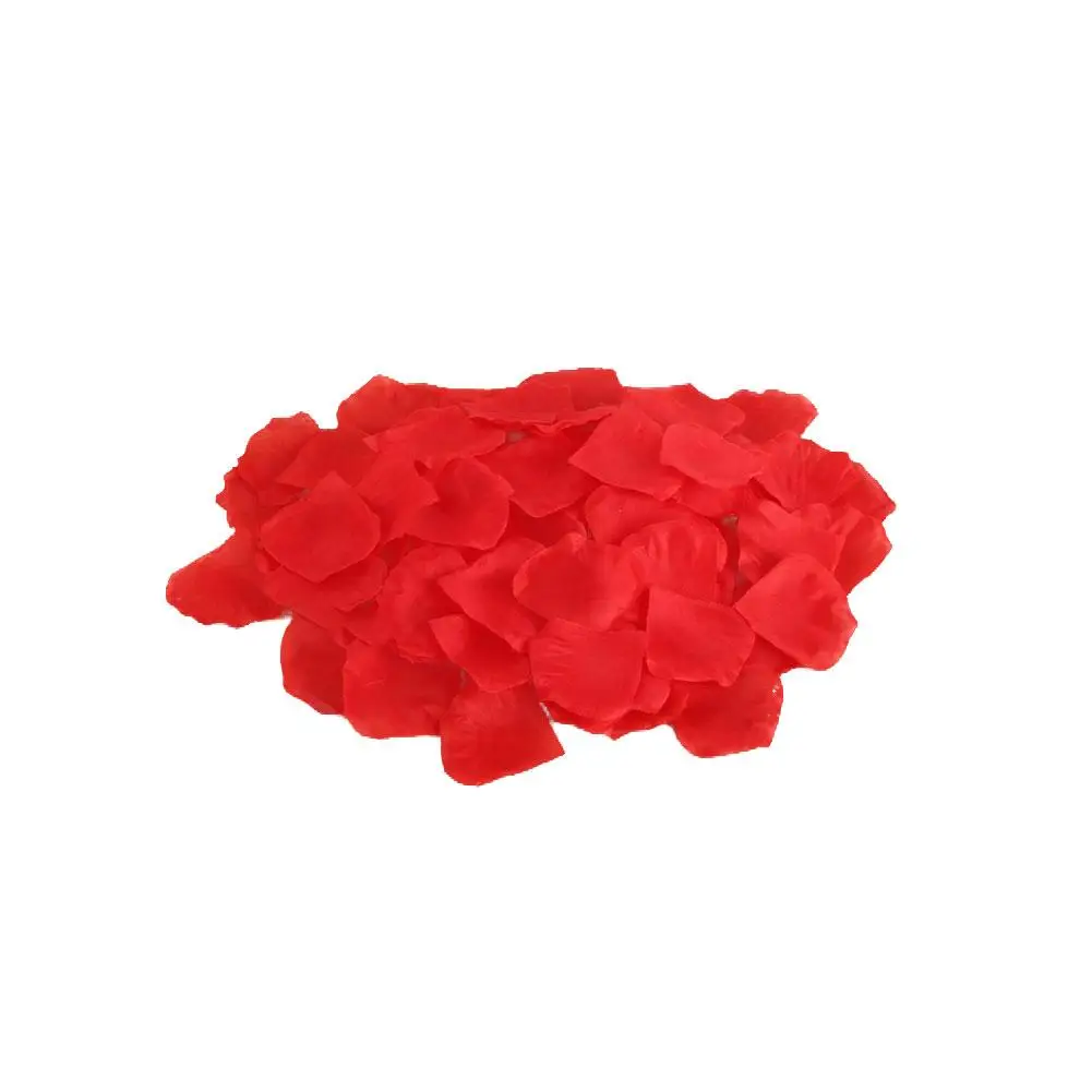 100 шт./лот искусственные лепестки роз цветок Свадебная вечеринка прохода