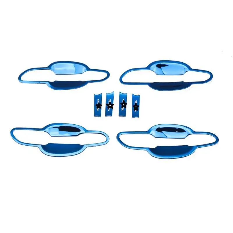 Автомобильные хромированные авто модифицированные дверные ручки внешние