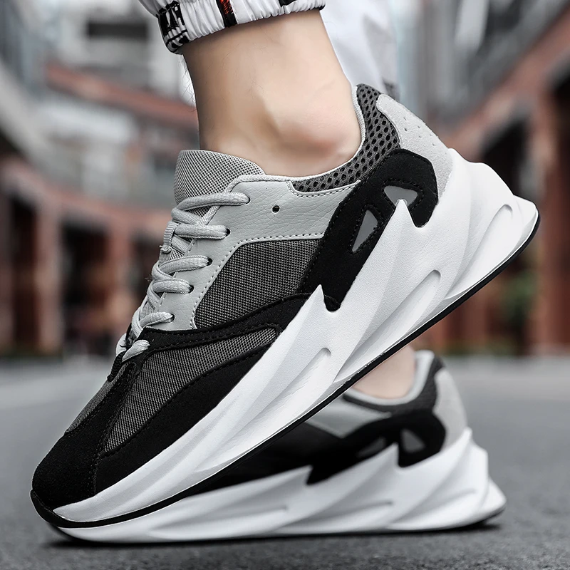 2019 Модные мужские беговые кроссовки Высокотехнологичные для марафона уличная