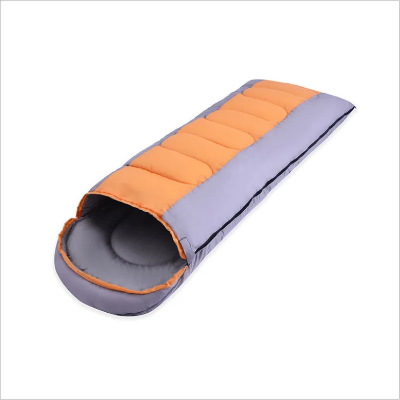 Походный спальный мешок, хлопковый спальный мешок для взрослых, всесезонный, утолщенный, для кемпинга, оборудование для кемпинга