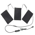 Электрическая тканевая нагревательная жилетка, USB нагревательная подушка, один кабель с тремя тканевыми 5 в 3 режима с переключателем контроля температуры # 4O