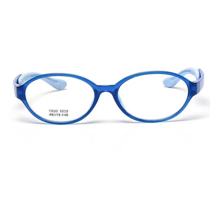 Детские очки для мальчиков и девочек легкая оправа очков по рецепту силиконовая