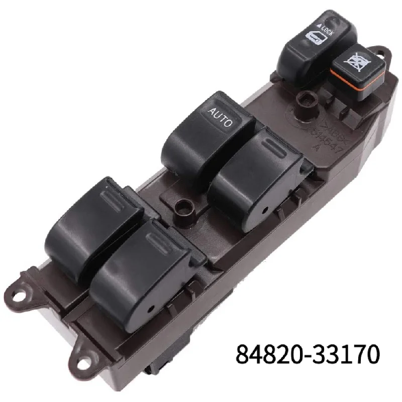 

84820-33170 8482033170 Master Power Window Control Switch Button for 03-08 Pontiac Vibe 1.8L 03-08 Toyota Matrix 1.8L
