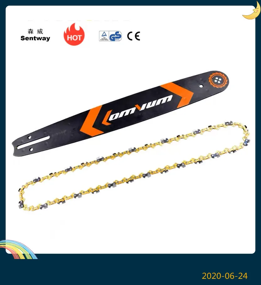 16-дюймовая 59 секционная Электрическая цепная пила направляющая полоса и цепь