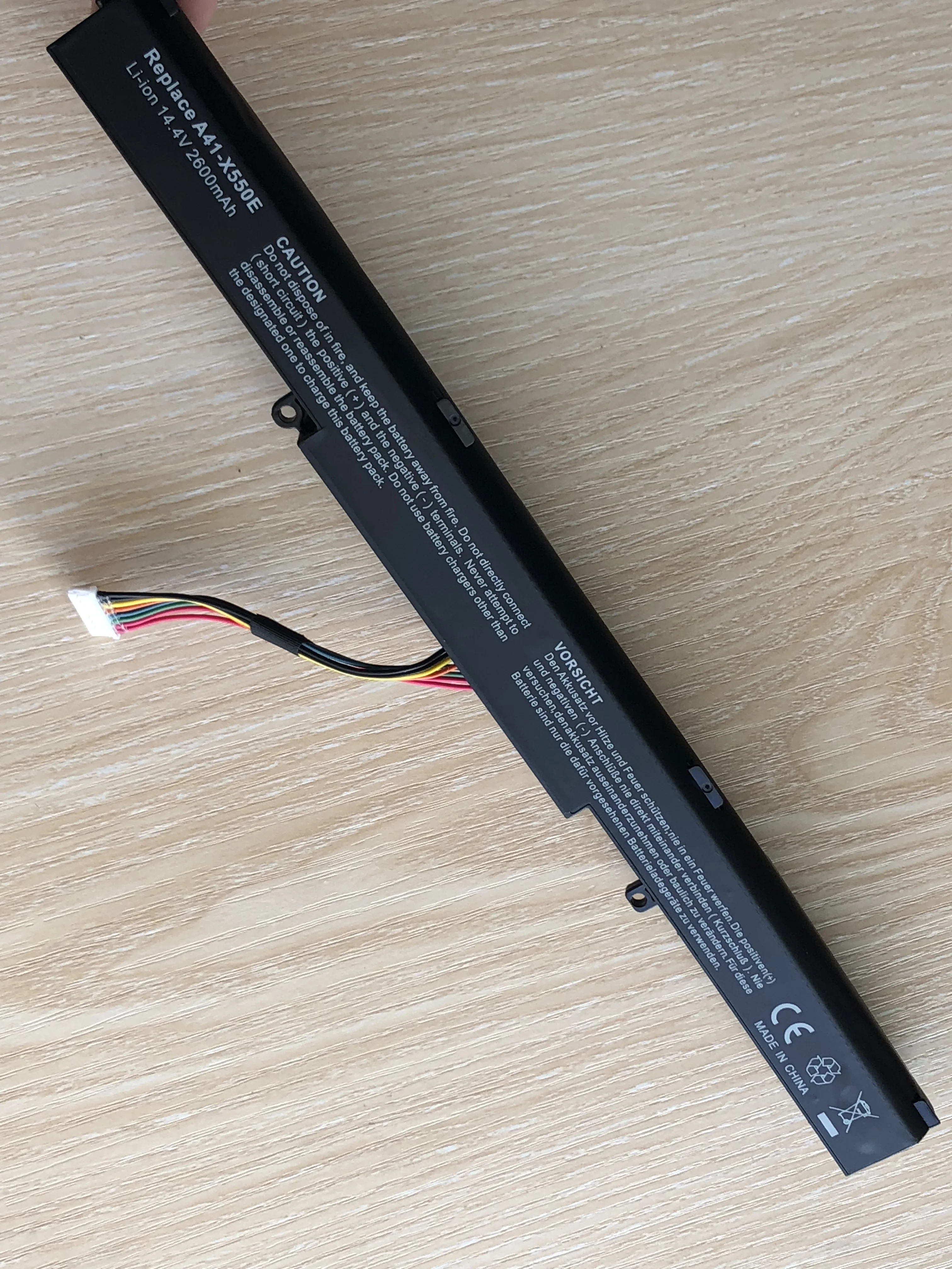 Аккумулятор для ноутбука A41-X550E ASUS X450J X450JB X450JF X450JN A450 X751L A450J A450JF A450E F450E | Компьютеры