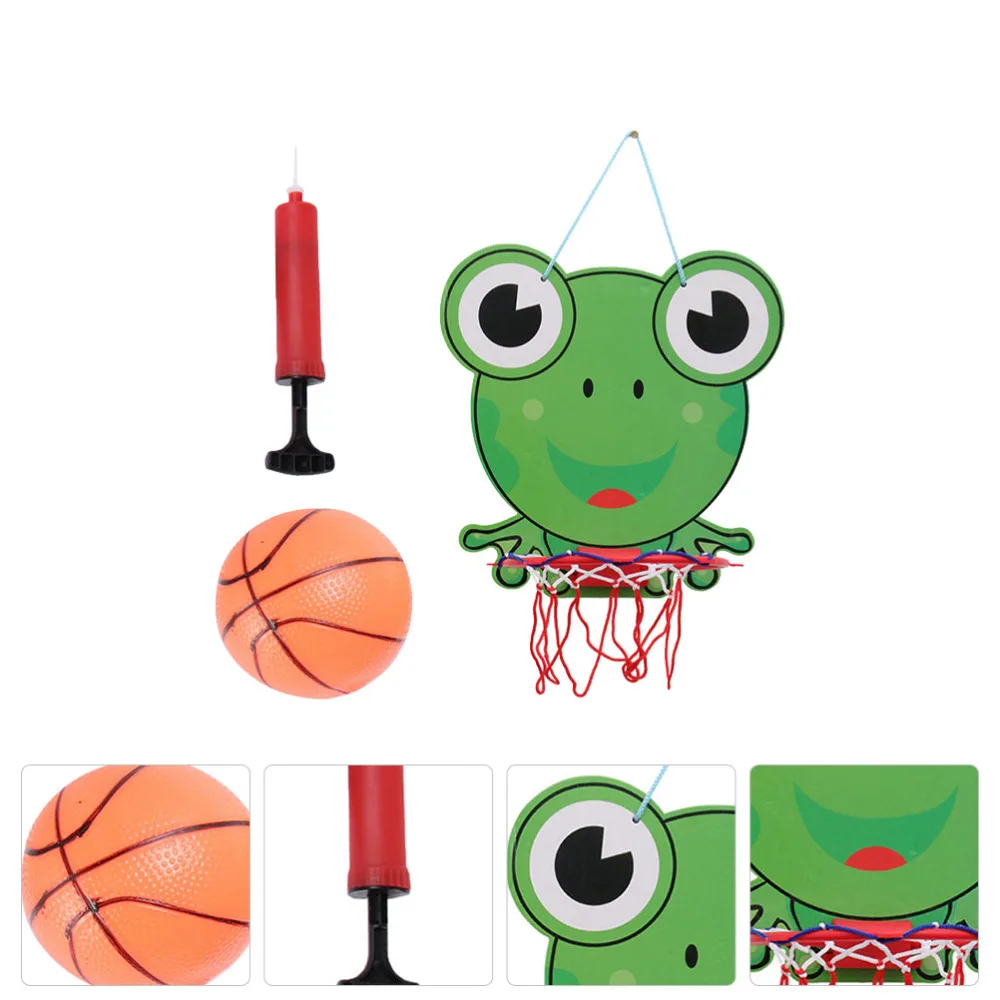 

1 Set of Hanging Basketball Hoop Children Basketball Game Toys Educational Toys