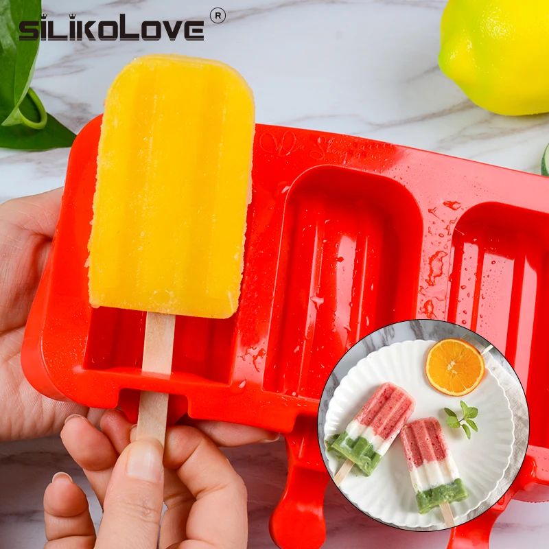 Силиконовые формы для мороженого SILIKOLOVE форма приготовления с морозильной