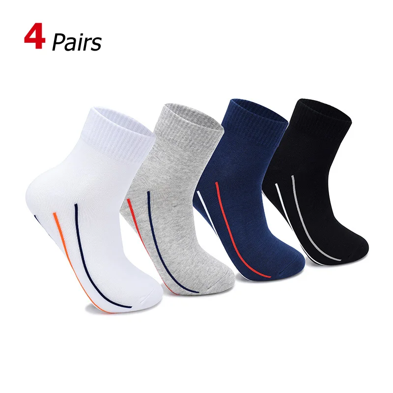 4 пары мужские носки для бега баскетбола|Носки бега| |