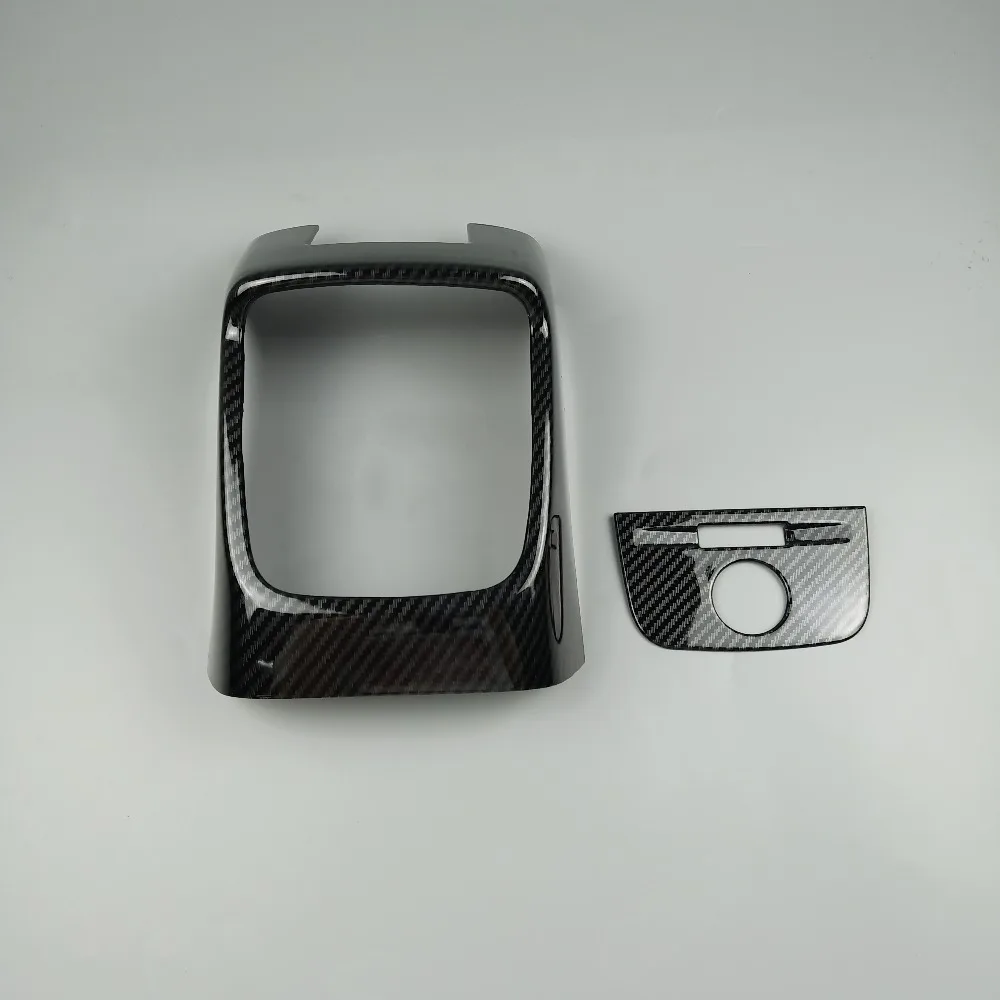 Центральная консоль задняя внутренняя декоративная крышка из углеродного