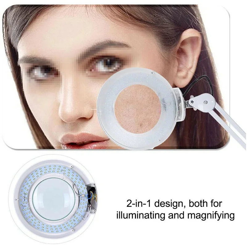 구매 8X 확대 수직 램프 LED 화장품 라이트 치과 돋보기 램프, 플로어 스탠드 클립 데스크 돋보기 스파 살롱 네일 문신 구매 8X 확대 수직 램프 LED 화장품 라이트 치과 돋보기 램프, 플로어 스탠드 클립 데스크 돋보기 스파 살롱 네일 문신