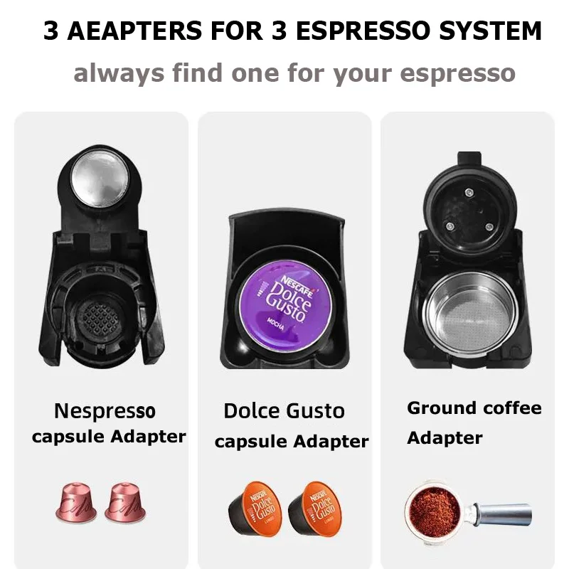Капсульная кофемашина HiBREW 3 в 1 эспрессо капсула Dolce gusto nespresso молотый кофе kcup