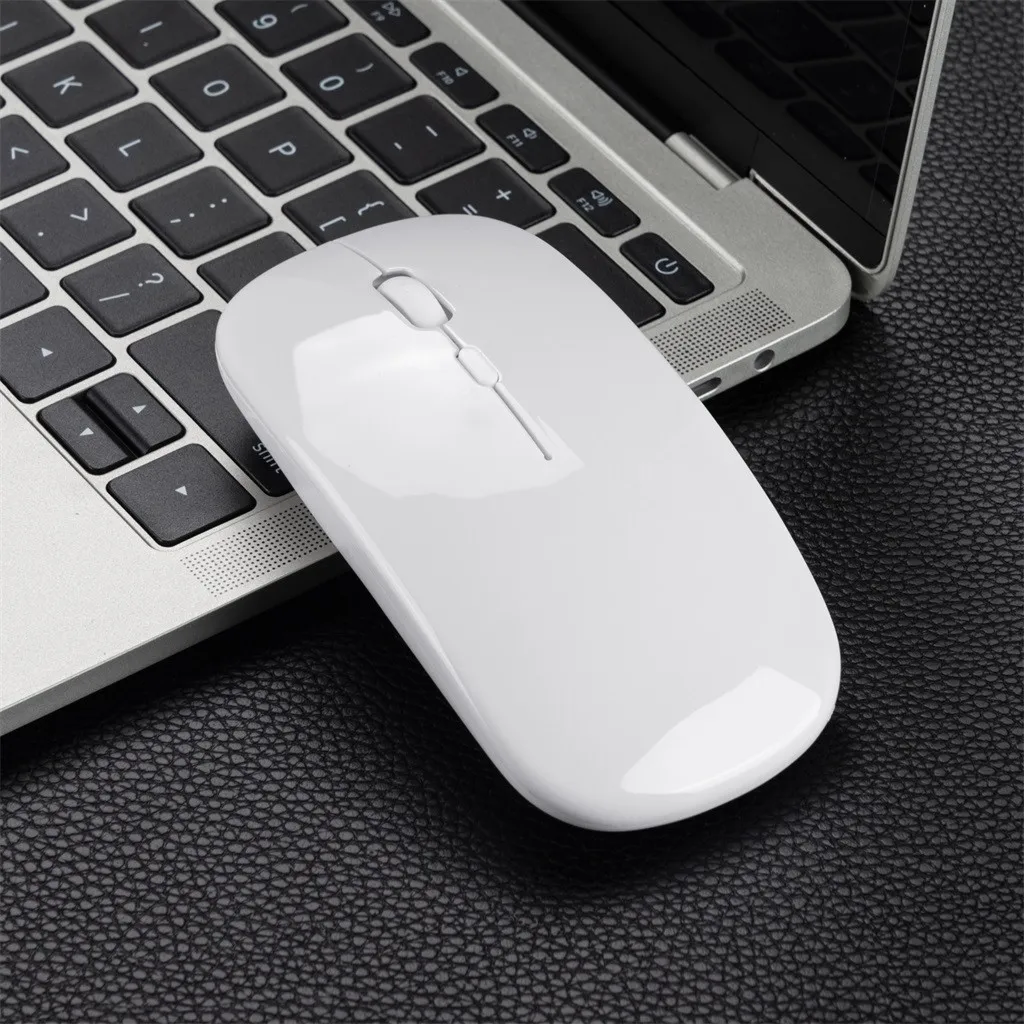 USB оптическая беспроводная компьютерная мышь 2,4 ГГц Беспроводная оптическая USB игровая мышь 1600 dpi перезаряжаемая Бесшумная мышь для ПК мышь