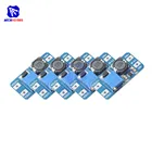 Модуль питания diymore, повышающий преобразователь постоянного тока MT3608, от 2 -24 В до 5-28 в, 2 А, 5 шт.лот, с регулируемым подключением