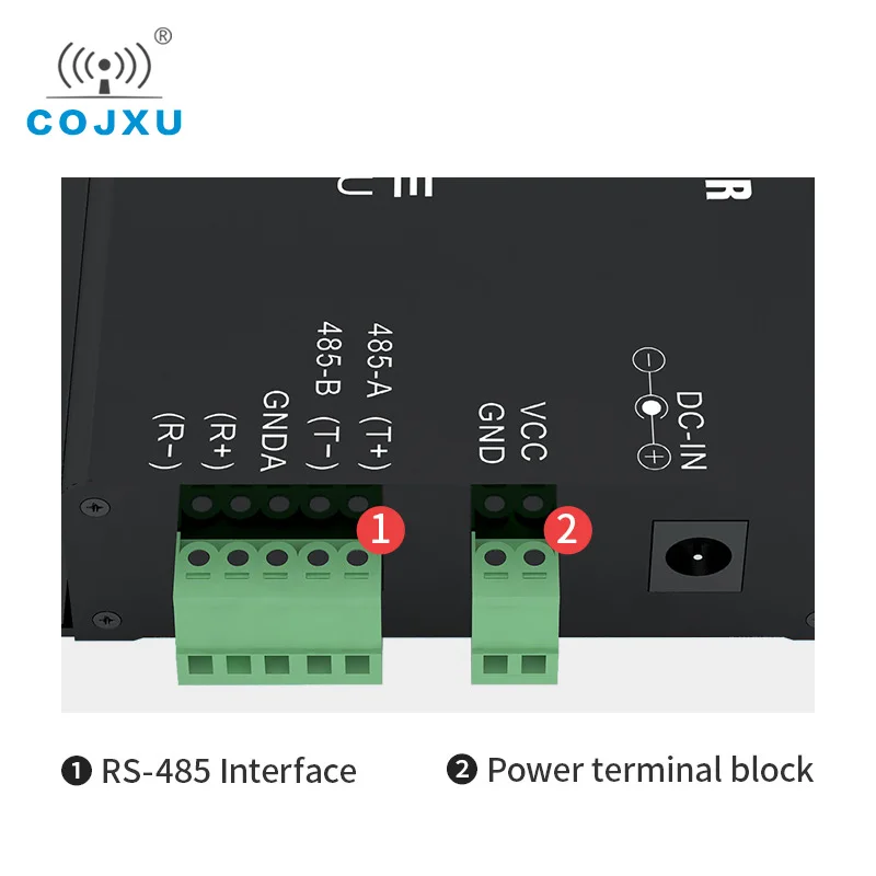 COJXU Industrial Grade Super Cost-effective Isolated Bidirectional Converter  E810-DTU(RS)  Combined EIA / TIA Aluminum Shell