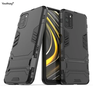 For Xiaomi Poco M3 Case Cover For Xiaomi Poco M3 Redmi Note 9 Pro 9A 9C
Cover Protective Armor Case For Xiaomi Mi Poco M3 Case