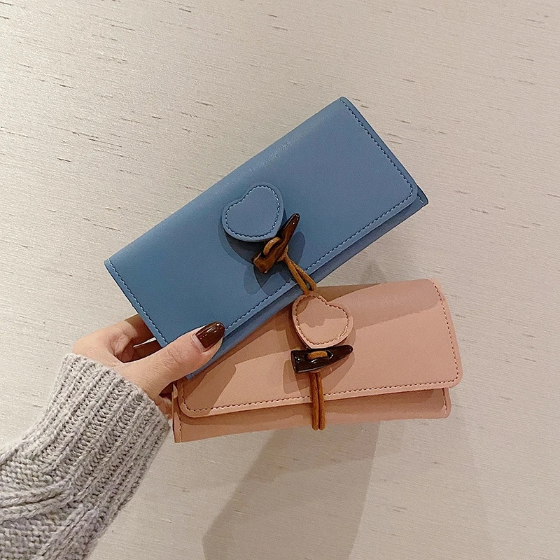 Длинный женский кошелек из искусственной кожи много отделений женские кошельки