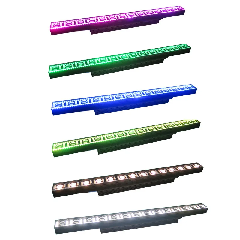 Многофункциональный светодиодный светильник с эффектом бега 14*3 Вт настенный RGB