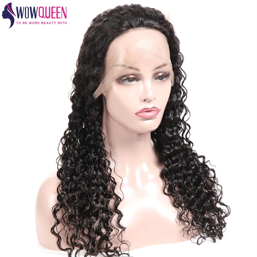 Murah Wowqueen Wig Depan Gelombang Dalam 32 Inci HD 13X6 Wig Rambut Depan Renda Brasil Sebelum Dipetik Wig Rambut Manusia Renda Depan Dengan Rambut Bayi