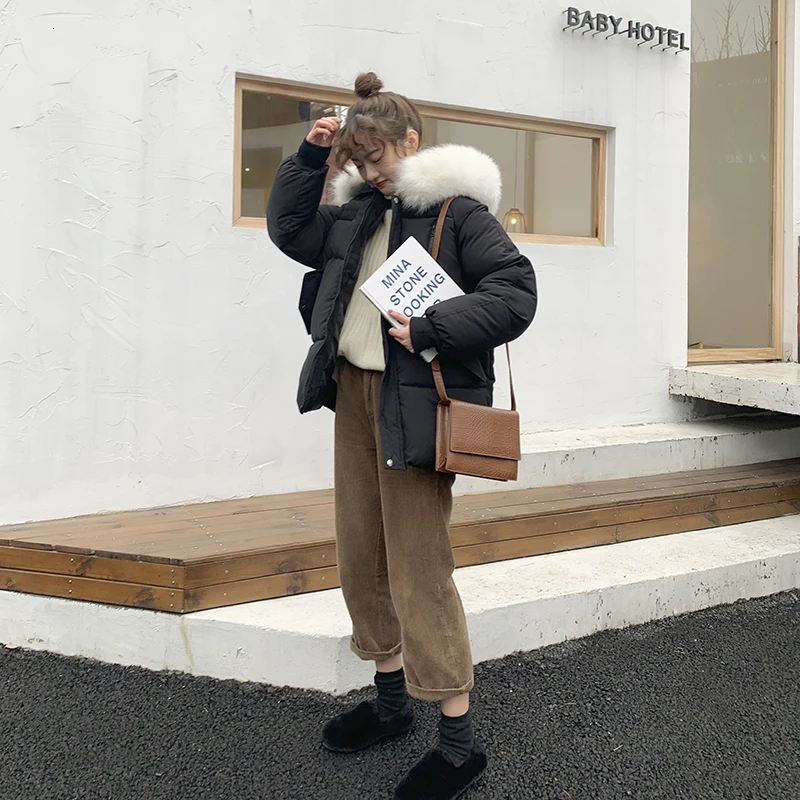 Новинка 2019 теплое утолщенное зимнее пальто зимняя куртка женский пуховик с