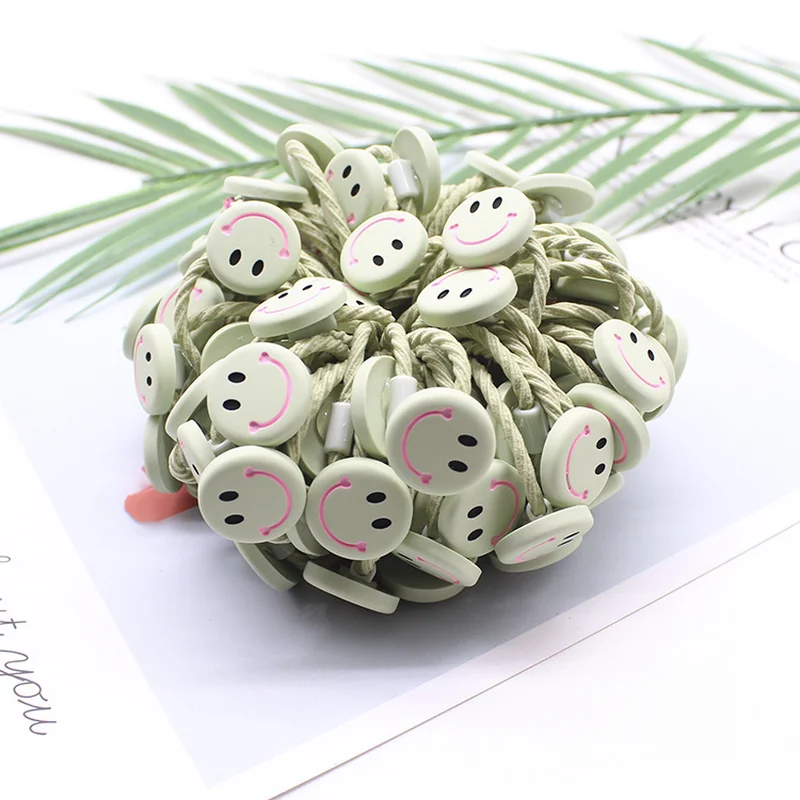 Новый стиль Детские простые круглые милые Мультяшные смайлики спиральные