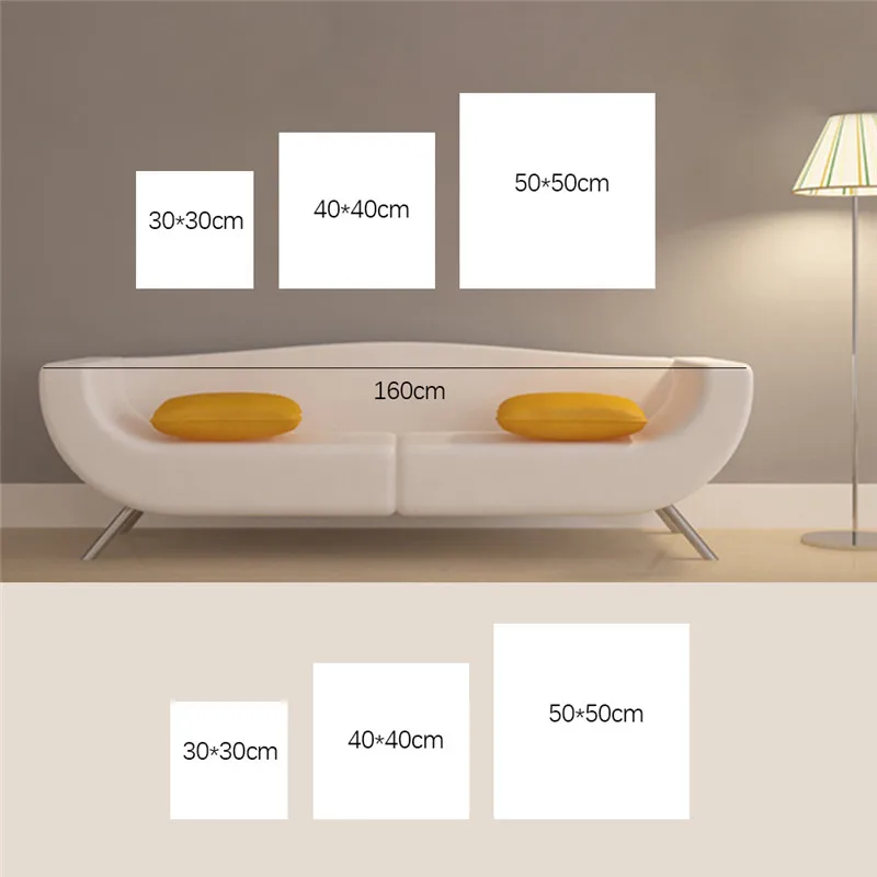 

YaMinSanNiO Colorful Horse Abstract Oil Painting on Canvas Wild Animals Prints and Posters Artise Wall Pictures for Living Room