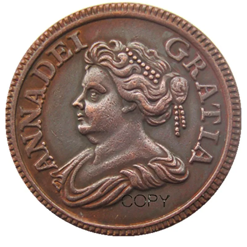 

UK,1714,1Farthing,very rare copy coin