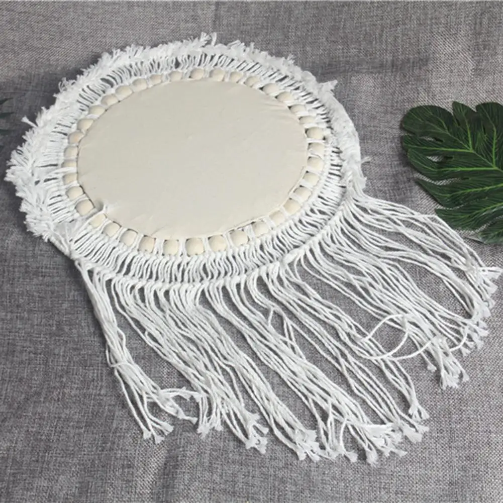 Macrame Wall Hanging Mirror Boho Geometric Decorative Art Craft for Home Livingroom Bedroom Dorm Room Decoration | Дом и сад