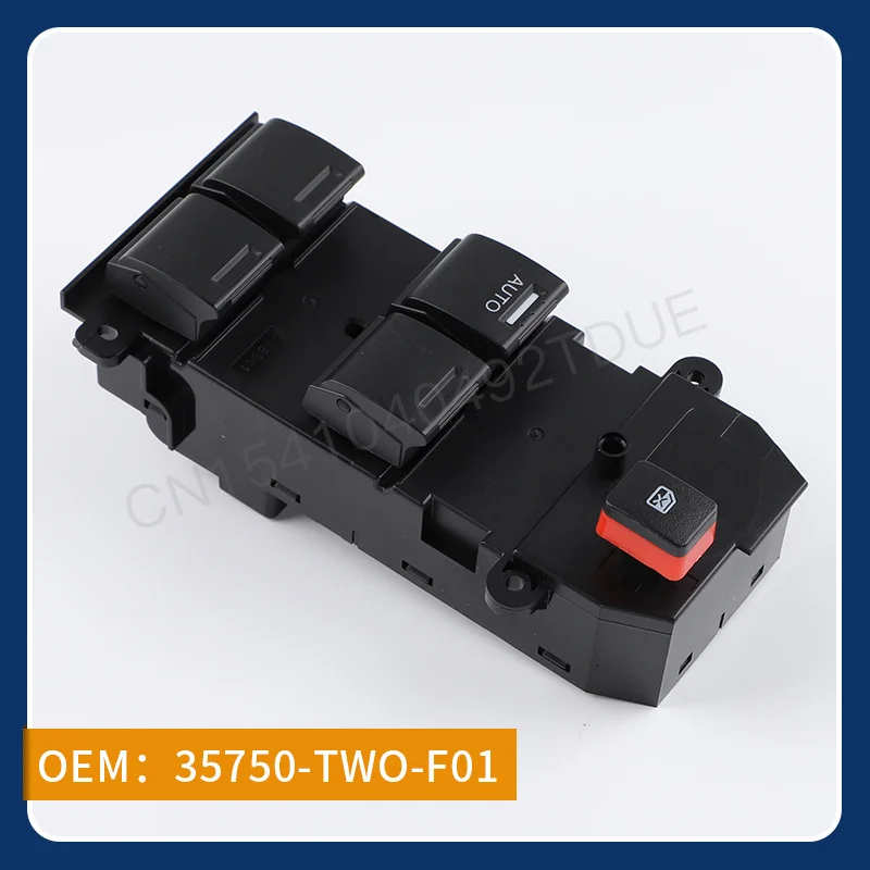 

Подходит для Honda GM2 3 переключатель регулятора левого переднего стекла/Главное управление OEM 35750-TWO-F01 автозапчасти