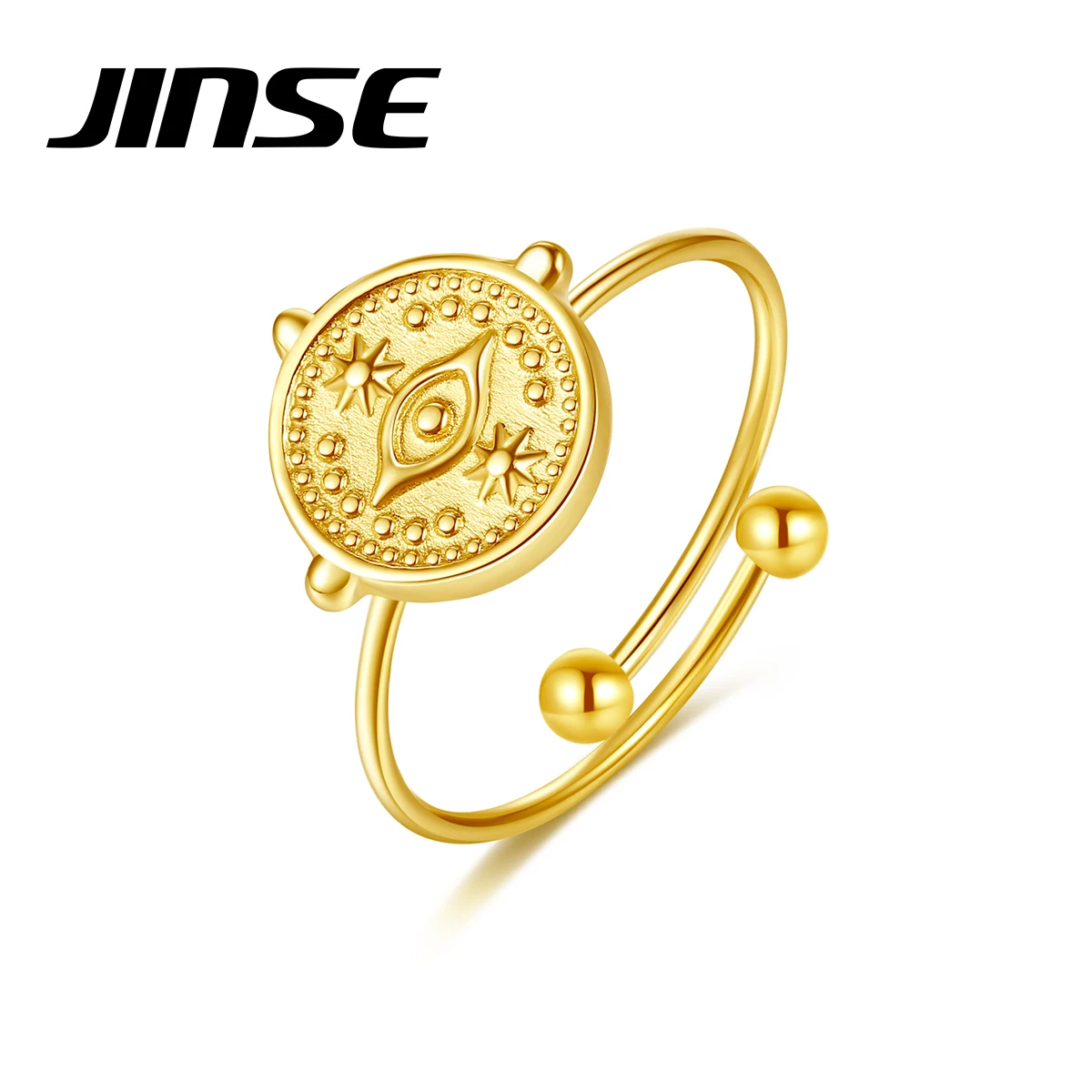 Женское кольцо в этническом стиле из нержавеющей стали | Украшения и аксессуары