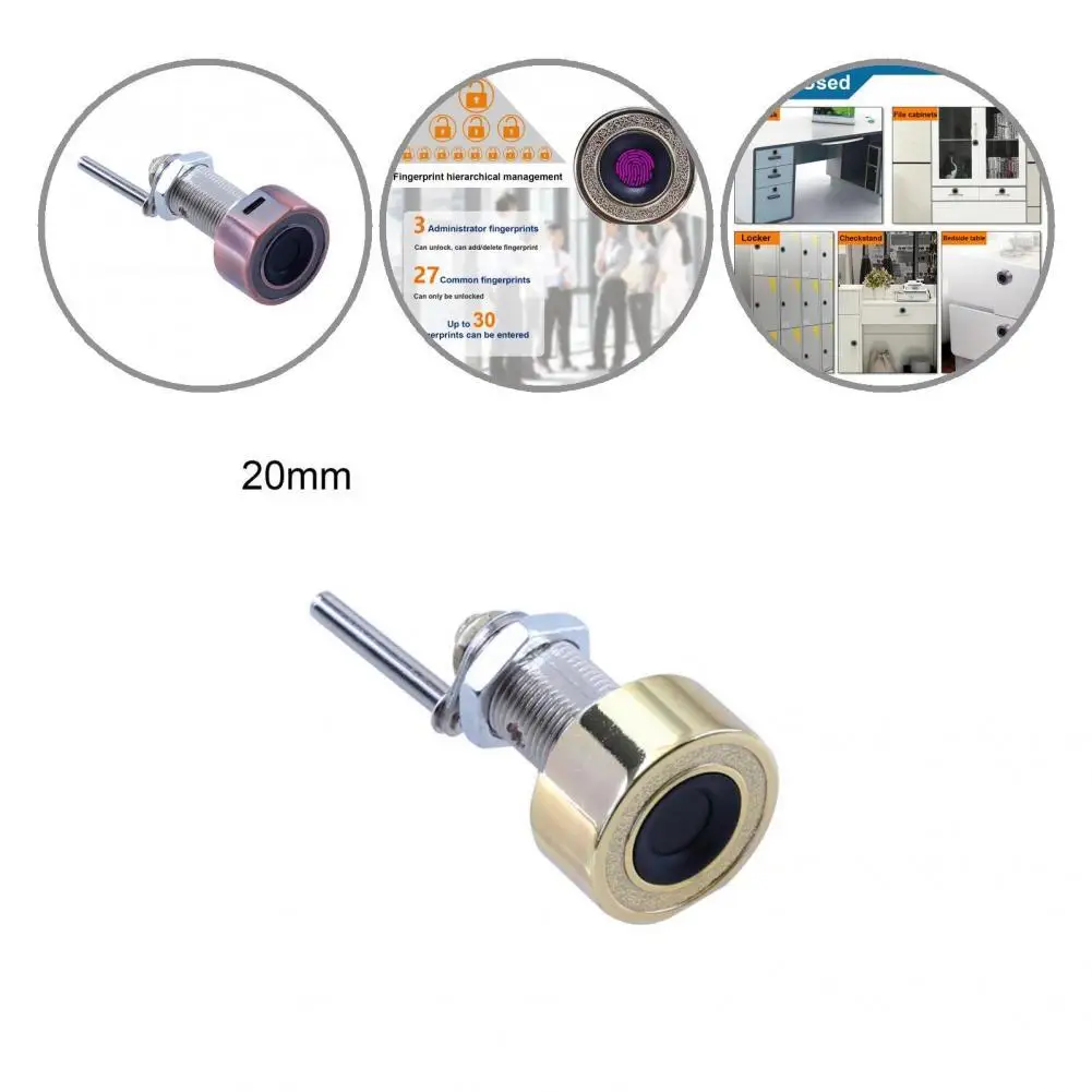 

Умный Универсальный дверной замок со сканером отпечатков пальцев, быстрая зарядка, антикоррозийный электронный замок